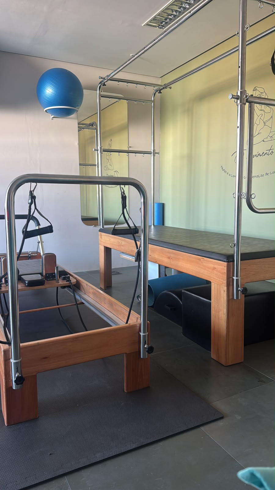 Ambiente do Studio Pilates Axis