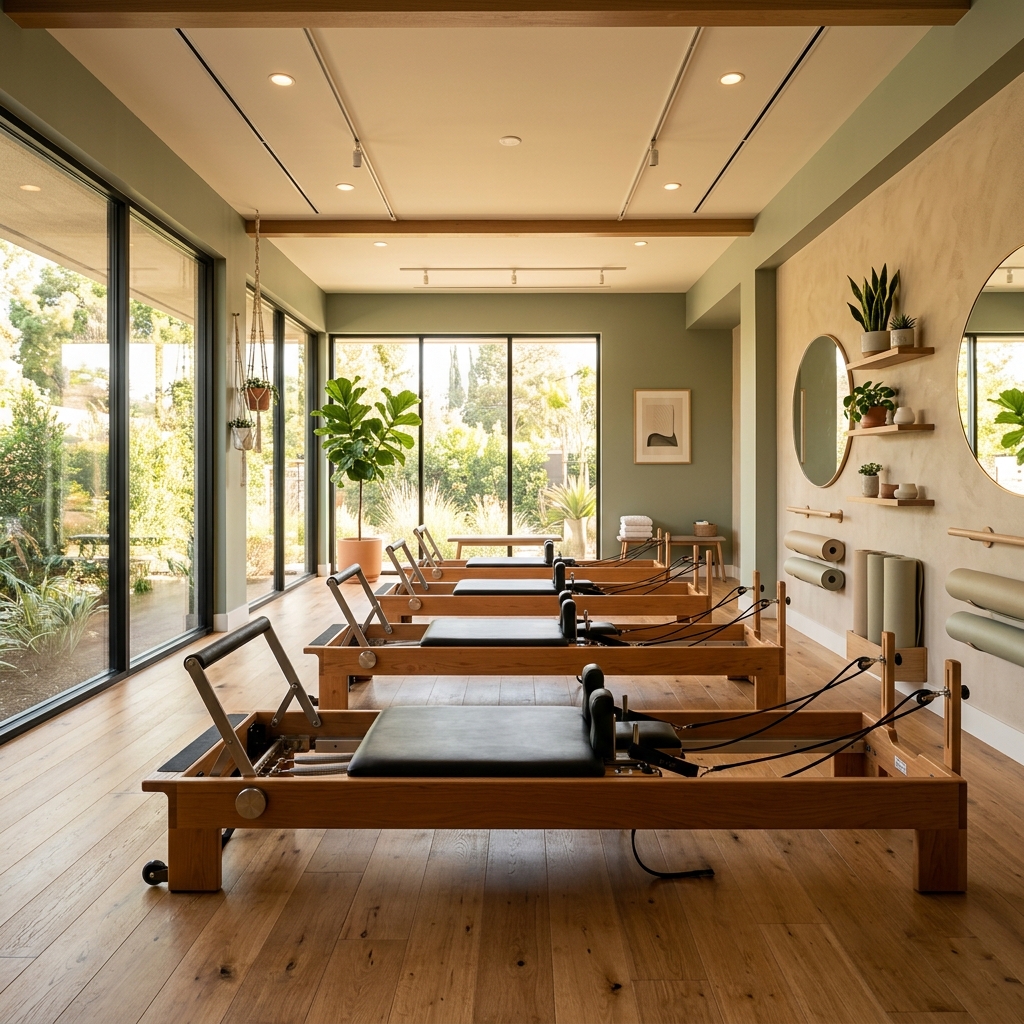 Studio Pilates Axis — Ambiente moderno e acolhedor